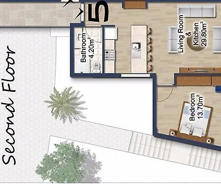 1 Apart At Kusadasi Village Apartman *